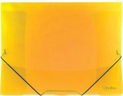 Karton P+P Karton P+P Plastične mape z zavihki in gumico Opaline, A4, rumene barve, 1 kos