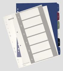 Leitz Indeks Style za tiskanje na računalniku, A4+ MAXI 1-6