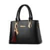 Elegant ženska torbica 2v1, črna