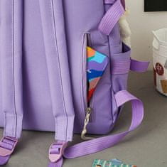 MG School Bag šolski nahrbtnik z dodatki, vijolična