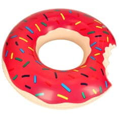 Ikonka Aga Otroški napihljiv obroč Donut 50cm Roza