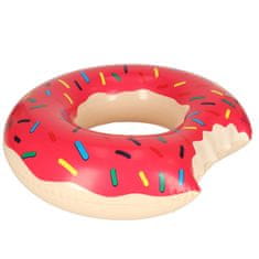 Ikonka Aga Otroški napihljiv obroč Donut 50cm Roza