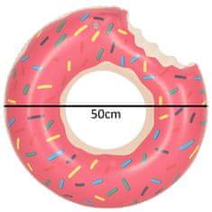 Aga Otroški napihljiv krog Donut 50cm roza