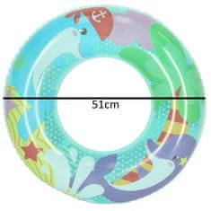 Bestway 36113 Napihljiv obroč 51cm Delfin 2-4 leta