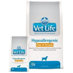 Farmina farmina vet life hypoallergenic ribe in krompir pes 12kg