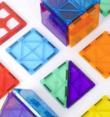 Magnetic Tiles Magnetni sestav za otroke set 100 kosov - Magnetic Tiles