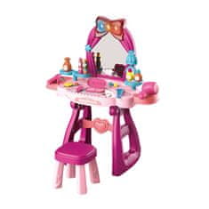 CAB Toys Baby Mix Otroška toaletna mizica s stolom roza