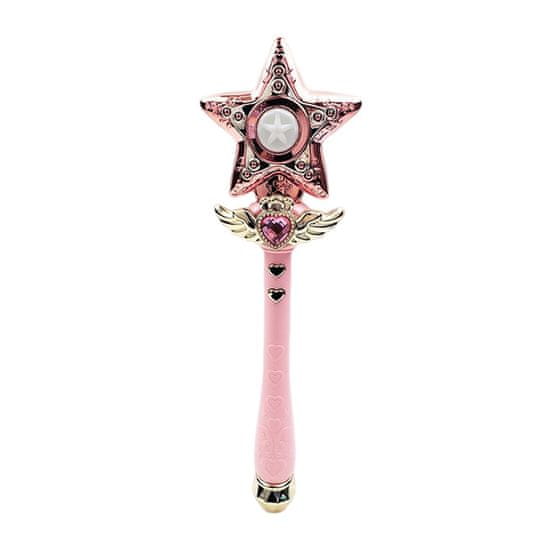 CAB Toys Rožnata čarobna palica z zvezdico Magic Princes