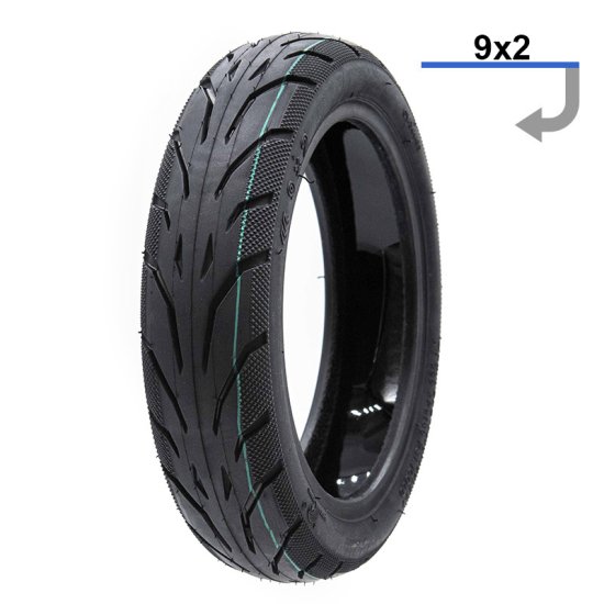 FDTWLV Tubeless guma "Cityroad" 9x2 za električni skiro