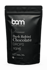BAM Temna termostabilna čokolada, 250 g