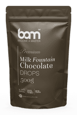 BAM Mlečna čokolada za fontano, 500 g