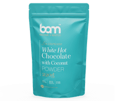 BAM Bela vroča čokolada s kokosom, 220 g