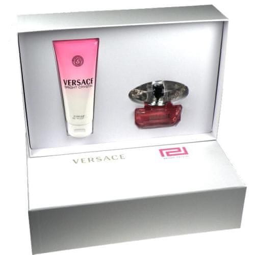 Versace Bright Crystal Set toaletna voda 50ml + losjon za telo 100ml za ženske