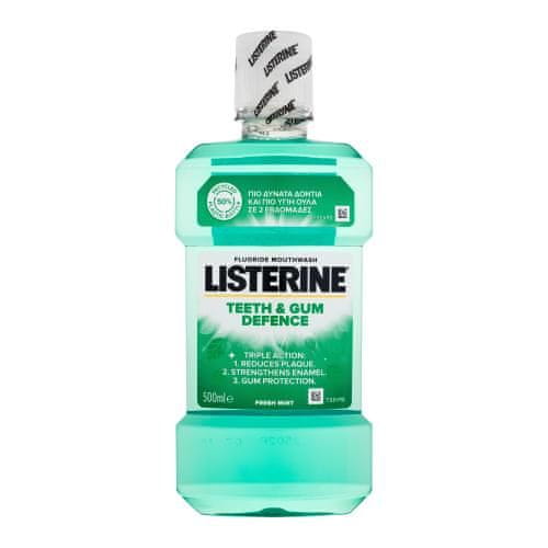 Listerine Teeth & Gum Defence Fresh Mint Mouthwash ustna vodica za zaščito zob in dlesni