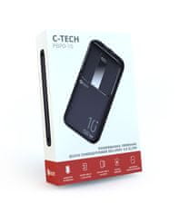 C-Tech Powerbank 10000mAh, Li-Pol, 22,5W, USB-C/USB-A/micro USB