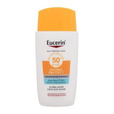 Eucerin Sun Hydro Protect Ultra-Light Face Sun Fluid SPF50+ vlažilen fluid za zaščito pred soncem 50 ml za ženske