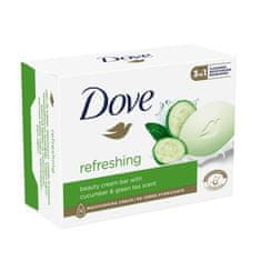 Dove Refreshing Beauty Cream Bar vlažilno in osvežilno trdo milo 90 g za ženske