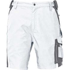 Cerva Group ALLYN delovne kratke hlače, bela/siva, 60