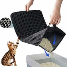 Netscroll Podloga za mačje stranišče, ki lovi pesek, LitterMat