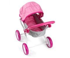 MILLY MALLY Dori Prestige Pink otroški voziček za lutke