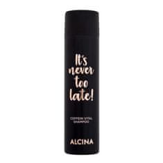 Alcina It´s Never Too Late! Coffein Vital Shampoo 250 ml šampon s kofeinom za poživitev las za ženske
