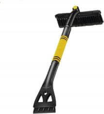 Korbi Teleskopska avto krtača in strgalo za sneg