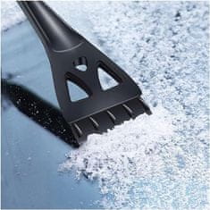 Korbi Teleskopska avto krtača in strgalo za sneg