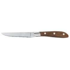 slomart set nožev za meso amefa achille dvobarvna kovina 23 x 2,4 x 1,5 cm
