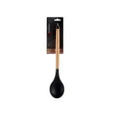 slomart zajemalka črna najlon les bukve 7 x 2 x 32,5 cm (48 kosov)