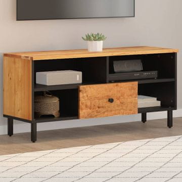 Vidaxl vidaXL TV omarica 100x33x46 cm masivni akacijev les