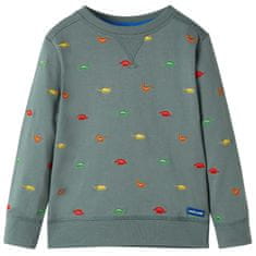 Greatstore Otroški pulover kaki 116