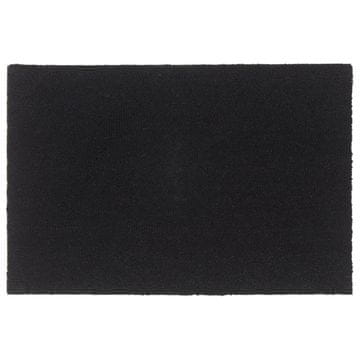 Vidaxl Predpražnik črne barve 60x90 cm kokosova vlakna