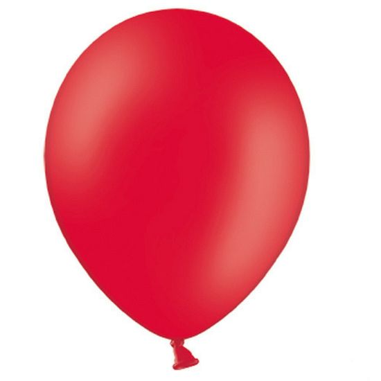 PartyDeco Baloni pastel Rdeči