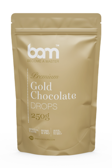BAM GOLD, zlata čokolada, 250 g