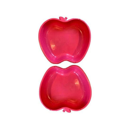 Dohany peskovnik v obliki jabolka 2x roza