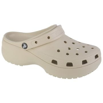 Crocs Cokle bež Classic Platform Clog