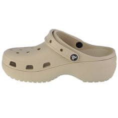 Crocs Cokle bež 38 EU Classic Platform Clog