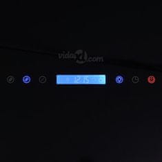 Vidaxl Kuhinjska napa z zaslonom na dotik črna 900 mm