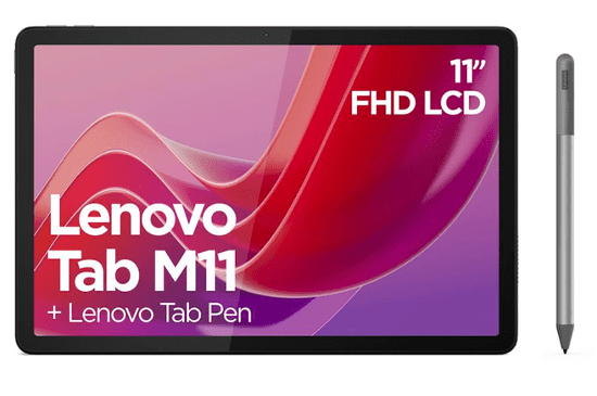 Lenovo Tab M11 tablični računalnik, WUXGA, 4GB/128GB (ZADA0217GR)