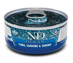 Farmina cat ocean tuna, sardine in kozice 70g
