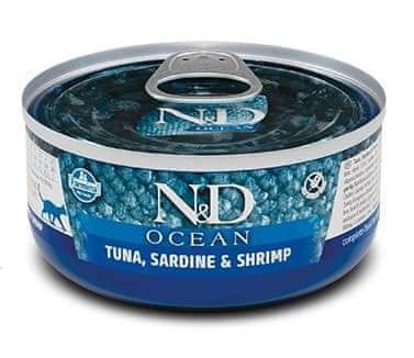 Farmina cat ocean tuna, sardine in kozice 70g