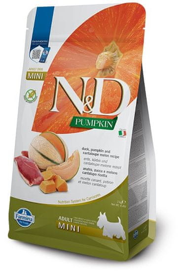 Farmina pumpkin dog duck pumpkin cantaloupe adult mini 2kg