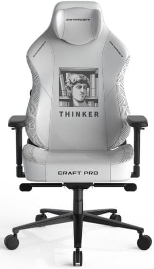 DXRacer DXRacer CRAFT THINKER beli igralni stol