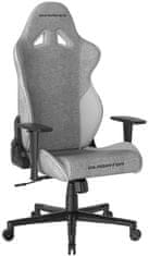 DXRacer DXRacer GLADIATOR igralni stol sivo-bele barve, tkanina