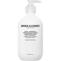 Grown Alchemist Detox šampon Hydrolyzed Hydrolyzed Silk Protein, črni poper, žajbelj ( Detox Shampoo) (Neto kolièina 200 ml)