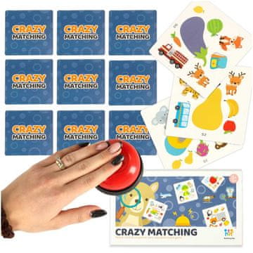 WOWO Igra s kartami Find the Pair - Igra s kartami Find the Pair - komplet 54 kart