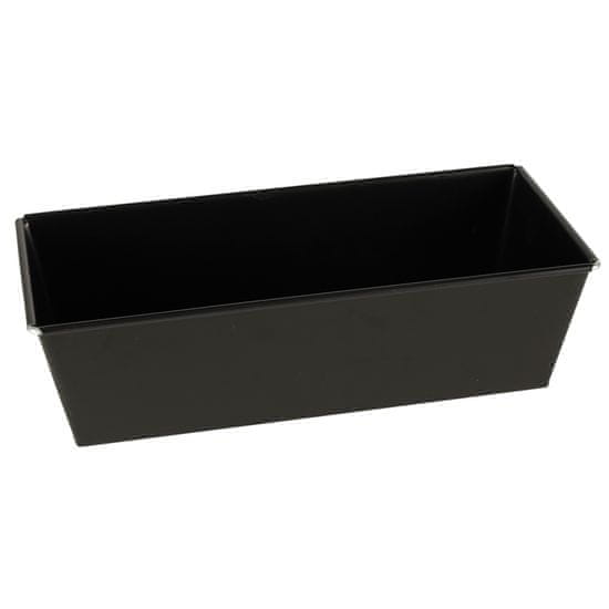 WOWO Peka torte - teksturirani pekač za torte, 25 cm x 11 cm x 7,5 cm, črn