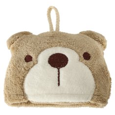 WOWO Teddy Bear Otroška brisača za otroško sobo - Teddy Bear Children's Towel 42x25cm for Nursery - Brown