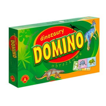 shumee ALEXANDER Domino - izobraževalna igra o dinozavrih za 4+