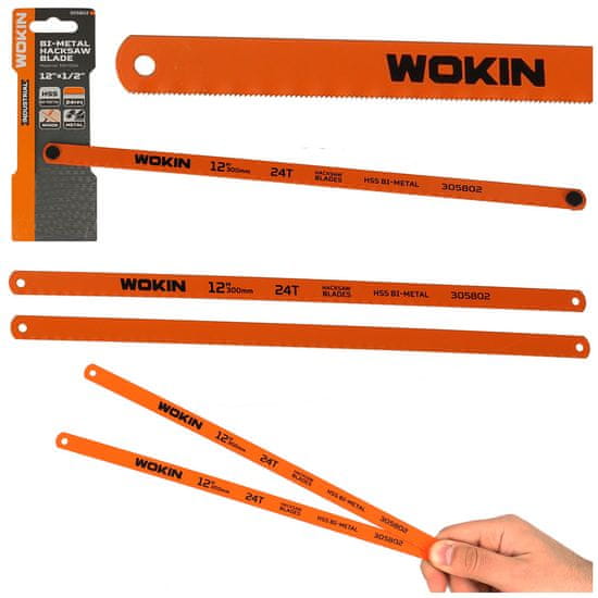 shumee Bimetalni žagin list za rezanje kovine, lesa 300x12mm set 2 WOKIN